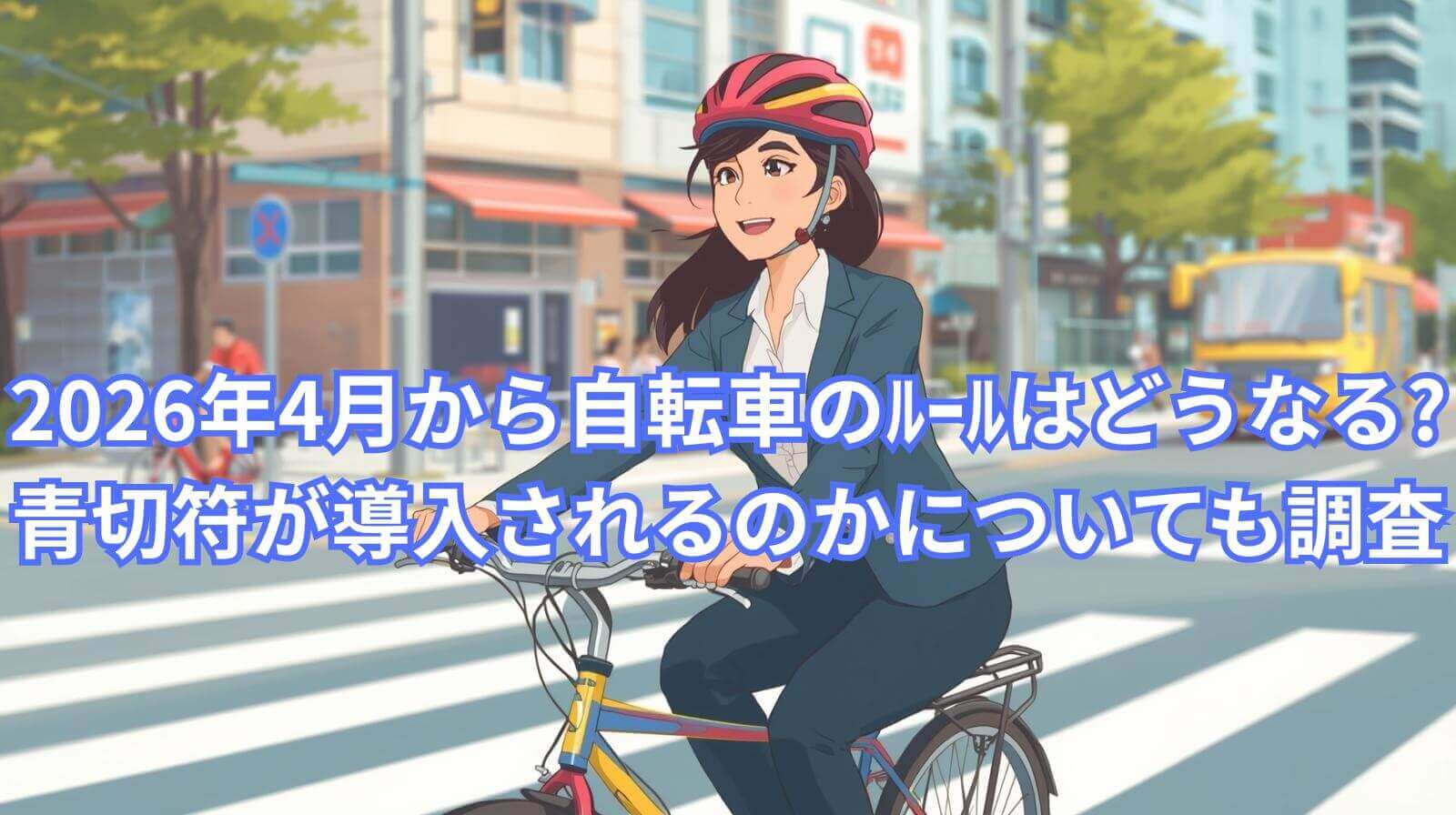 2026年4月から自転車のﾙｰﾙはどうなる?青切符が導入されるのかについても調査 | KIYOMIタイムズ